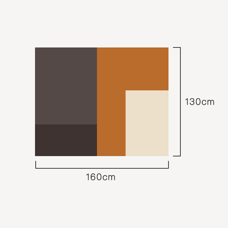 Benutzerdefiniertes Colorblock-Design 100 % reine Baumwolle Link Knit Sofadecke